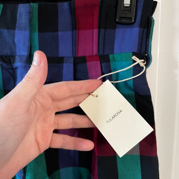 NWT Tularosa Grayson Shorts Size Small Color Black Green - Picture 3 of 6